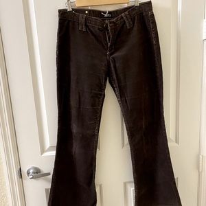 ALLEN B brown corduroy pants